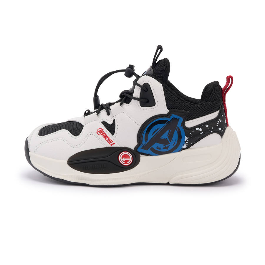 Disney Marvel Synthetic Leather Anti Kick Cushioning Abrasion Resistant Low top Kids Lifestyle Shoes