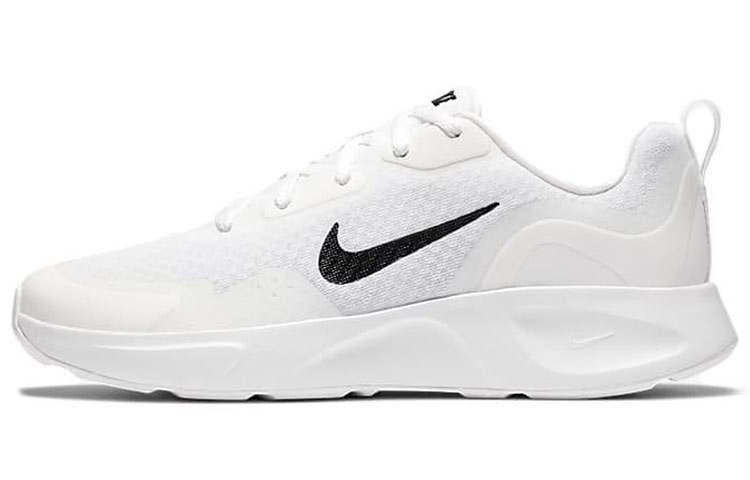 Nike Nike Wearallday Slip Resistant Cushioning Abrasion Resistant Breathable Low top Running Shoes White Unisex
