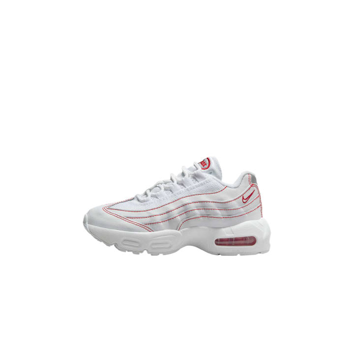 Nike Nike Leather Low top Kids' Running Shoes White Children Aged 3 7 Years Old