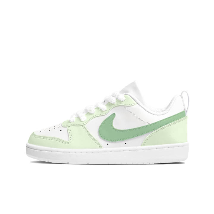 Nike Nike Court Borough Low 2 Leather Slip Resistant Cushioning Abrasion Resistant