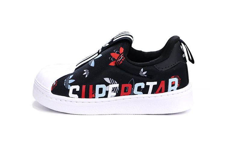 Adidas Originals Superstar 360 X I Low top Kids' Shoes Black White Infant And Toddler