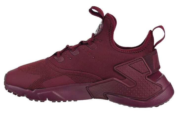 Nike Nike Huarache Run Abrasion Resistant Abrasion Resistant Low top Running Shoes Red Unisex