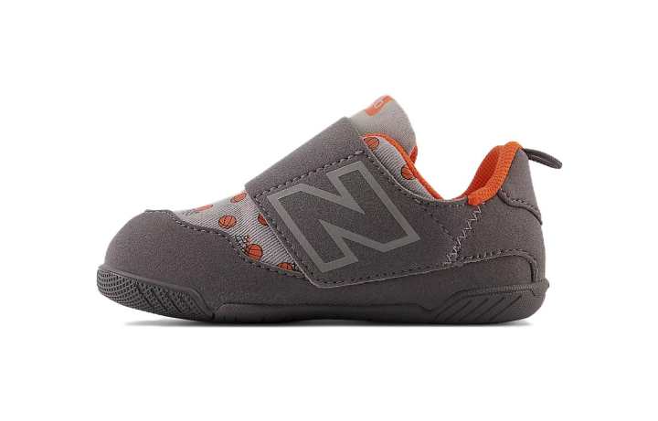 New Balance New Balance NB 627v2 Hook Loop Low top Running Shoes Gray Orange Infant And Toddler