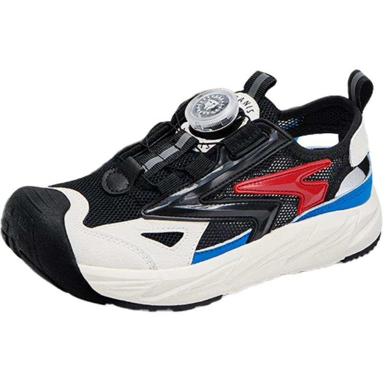 TARANIS Slip Resistant Abrasion Resistant Slip Resistant Abrasion Resistant Low top Children's Sandals Black Kids'