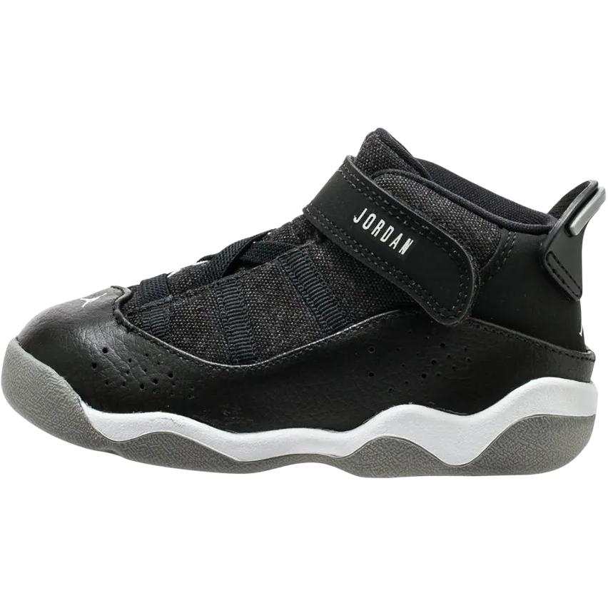Jordan Jordan Air Jordan 6 Rings Mid top Toddler Shoes Black Infant And Toddler