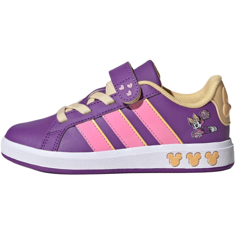 Adidas Disney x Adidas GRAND COURT Low top Skateboard Shoes Active Purple Kids'