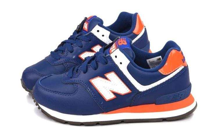 New Balance New Balance NB 574 Abrasion Resistant Low top Running Shoes Blue White Teenagers