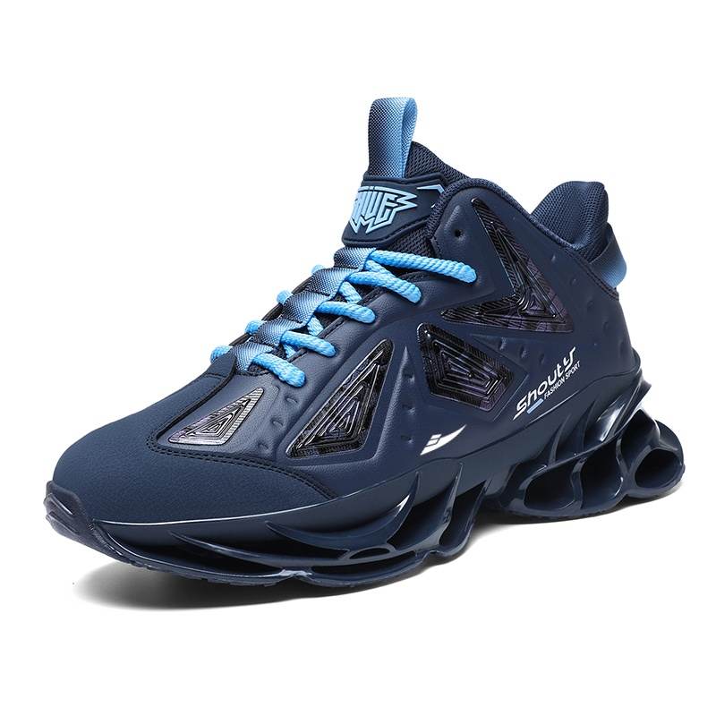 KUDING Comfortable And Trendy Cushioning Slip Resistant Abrasion Resistant Breathable Height Increasing Running Shoes