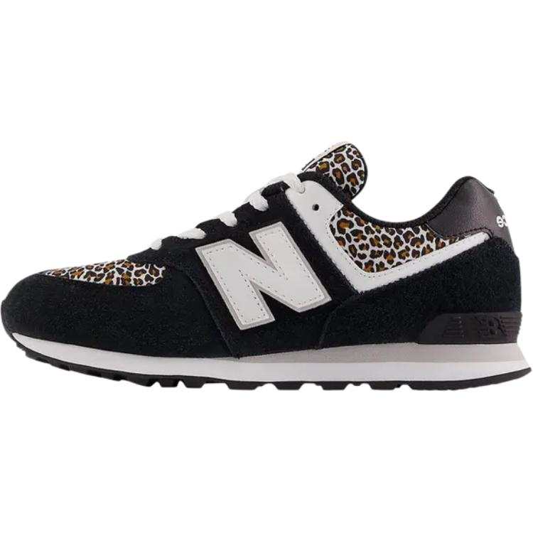 New Balance New Balance NB 574 Suede Low top Kids Lifestyle Shoes Black Unisex