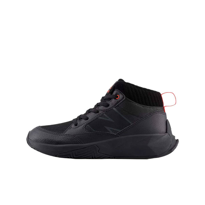 New Balance New Balance Synthetic Leather High top Kids' Boots Black Unisex