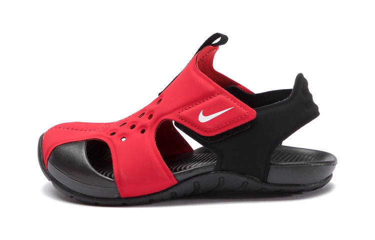 Nike Nike Sunray Protect 2 Children's Sandals Black Red Children Aged 3 7 Years Old