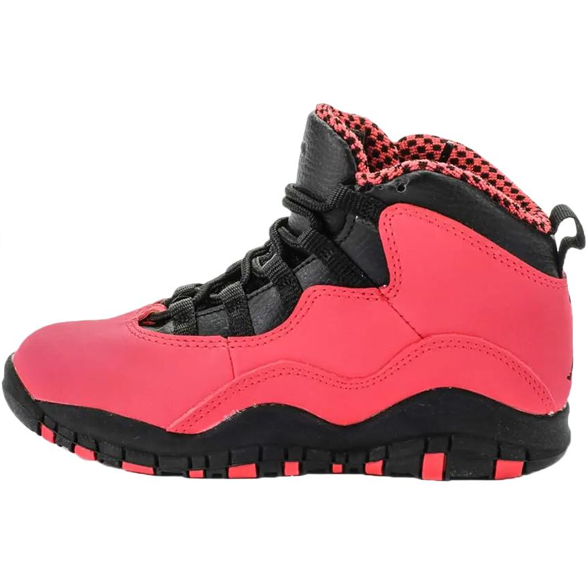 Jordan Jordan Air Jordan 10 High top Children's Basketball Shoes Red Children Aged 3 7 Years Old
