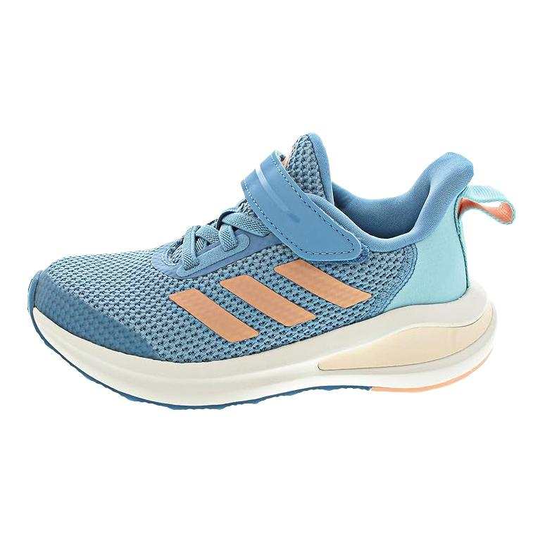 Adidas Adidas Fortarun K Breathable Low top Running Shoes Blue Pink Kids'