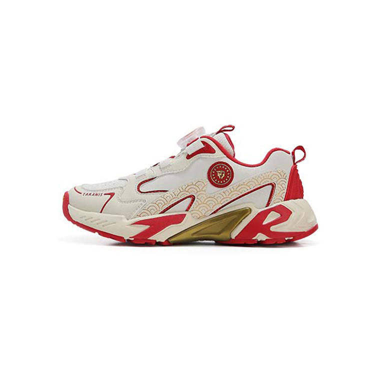 TARANIS Middle School Comfortable And Breathable Knob Buckle Campus Shoes Slip Resistant Abrasion Resistant