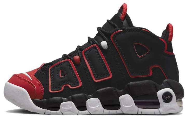 Nike Nike Air More Uptempo 96 Red Toe GS