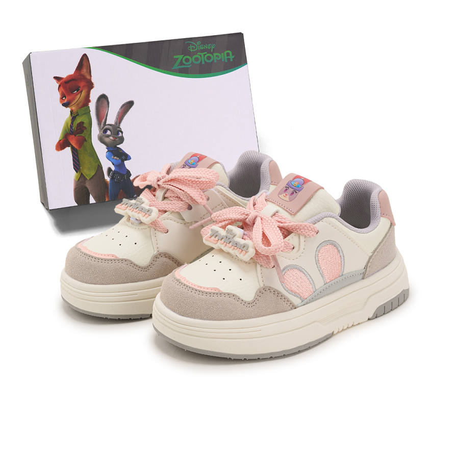 Disney Zootopia Slip Resistant Anti Kick Cushioning Abrasion Resistant Low top Kids' Skateboarding Shoes Unisex