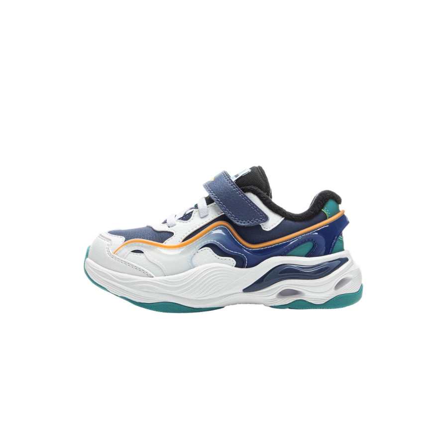 Li-Ning YOUNG Li Ning YOUNG Sports Lifestyle Collection Yunchuan Kids' Running Shoes Standard White Children Aged 3 7 Years Old