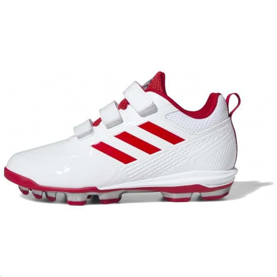 Adidas Adidas Stabile 5 Slip Resistant Abrasion Resistant Slip Resistant Abrasion Resistant Training Shoes White Red Kids'