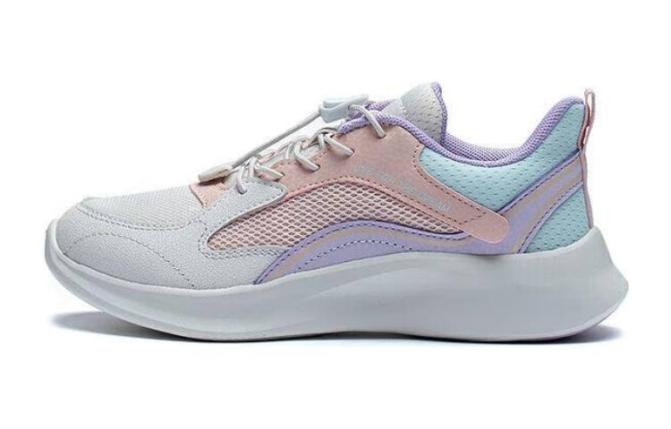 Li-Ning YOUNG Li Ning YOUNG Antelope 3.0 Versatile Slip Resistant Abrasion Resistant Low top Casual Shoes White Blue Purple Teenagers