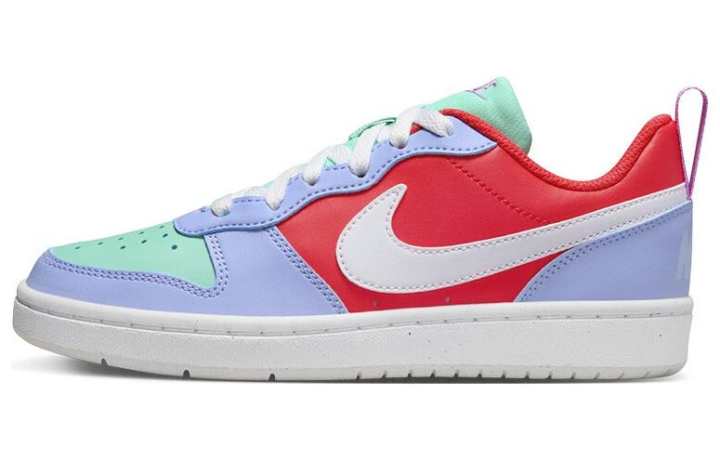 Nike Nike Court Borough Low Cobalt Bliss Track Red GS