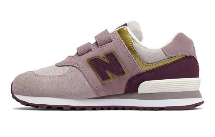 New Balance New Balance Low top Cushioning, Wear Resistant Kids Lifestyle Shoes Gray Pink Kids'
