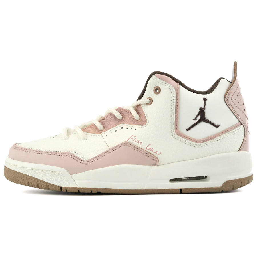 Jordan Jordan Courtside 23 Moon Mailman, Peach Jelly Mid top Children's Basketball Shoes Pink Teenagers