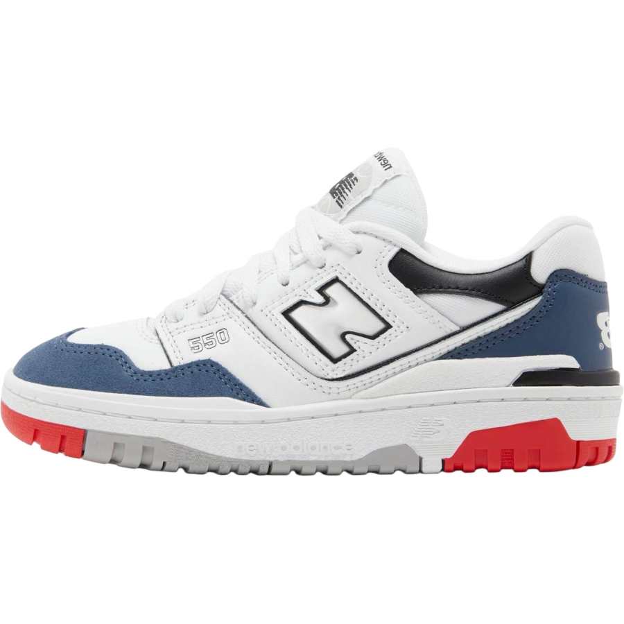 New Balance New Balance NB 550 Low top Kids' Skateboarding Shoes White/Blue/Black Teenagers