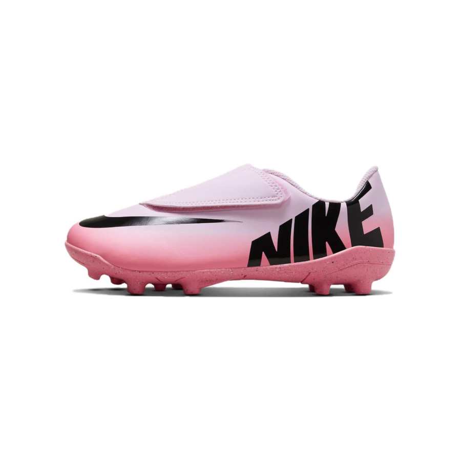 Nike Nike Vapor 15 Club Cushioning Low top Kids' Soccer Shoes Pink Black Kids'