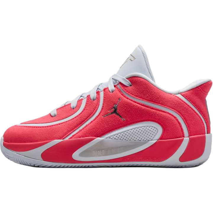 Jordan Jordan Tatum 4 Low top Basketball Shoes Red Gray Unisex