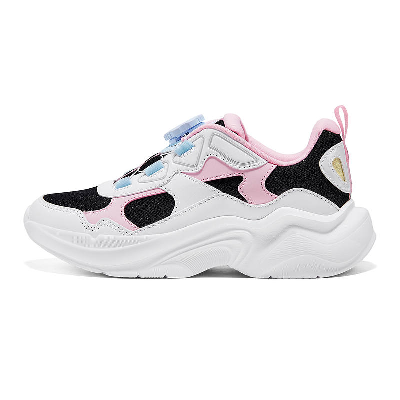 Skechers Kids SKECHERS GIRLS Breathable Low top Kids Lifestyle Shoes White Black Pink Kids'