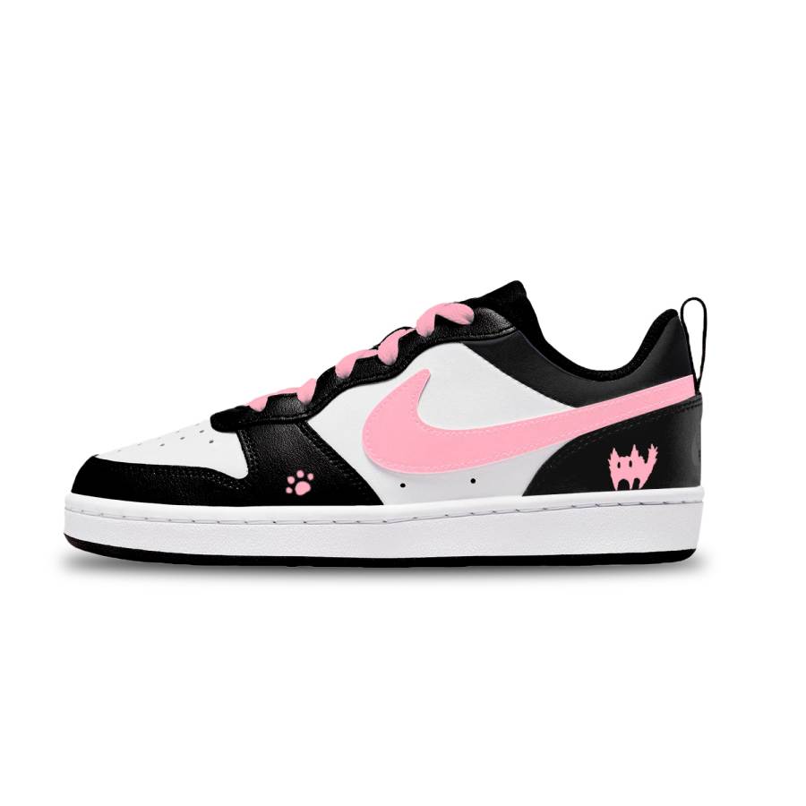 Nike Nike Court Borough Leather Abrasion Resistant Abrasion Resistant Low top Kids' Skateboarding Shoes Unisex