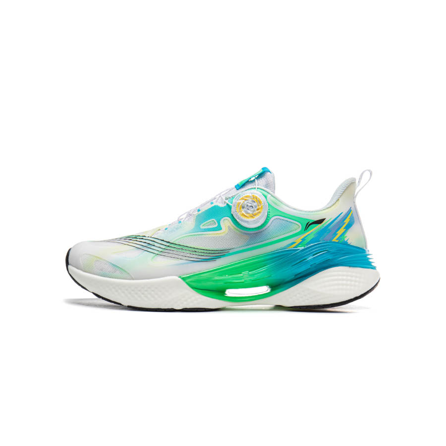 Li-Ning YOUNG Li Ning YOUNG Xingyun Low top Running Shoes White Green Teenagers