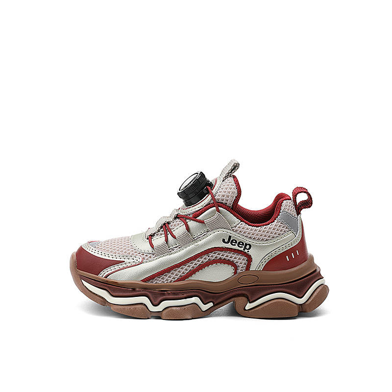 Jeep Low top Running Shoes Champagne Red Kids'