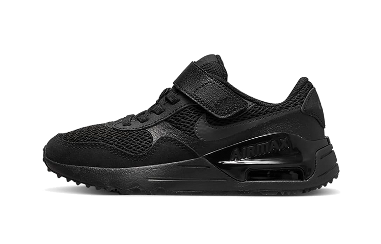 Nike Nike Air Max SYSTM Kids Lifestyle Shoes Black Children Aged 3 7 Years Old