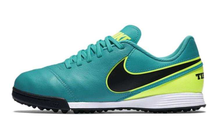Nike Nike Tiempo Legend 6 Slip Resistant Cushioning Abrasion Resistant Low top Soccer Shoes Kids'