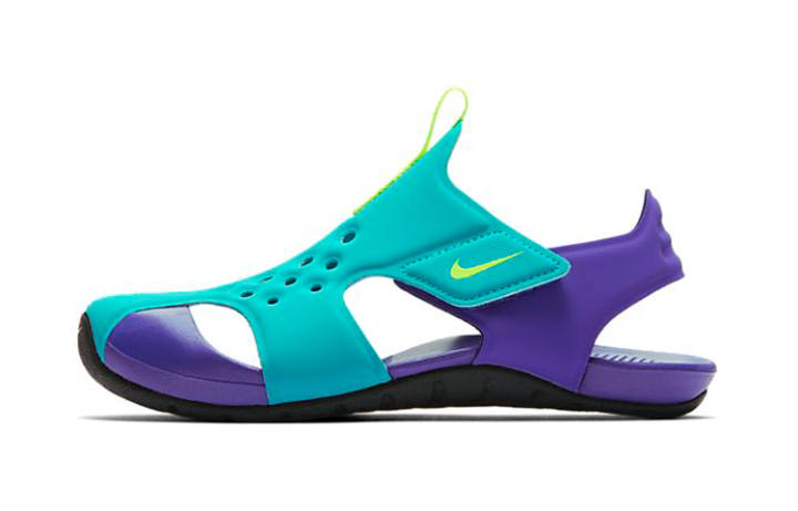 Nike Nike Sunray Protect 2 Children's Sandals Blue Purple Children Aged 3 7 Years Old