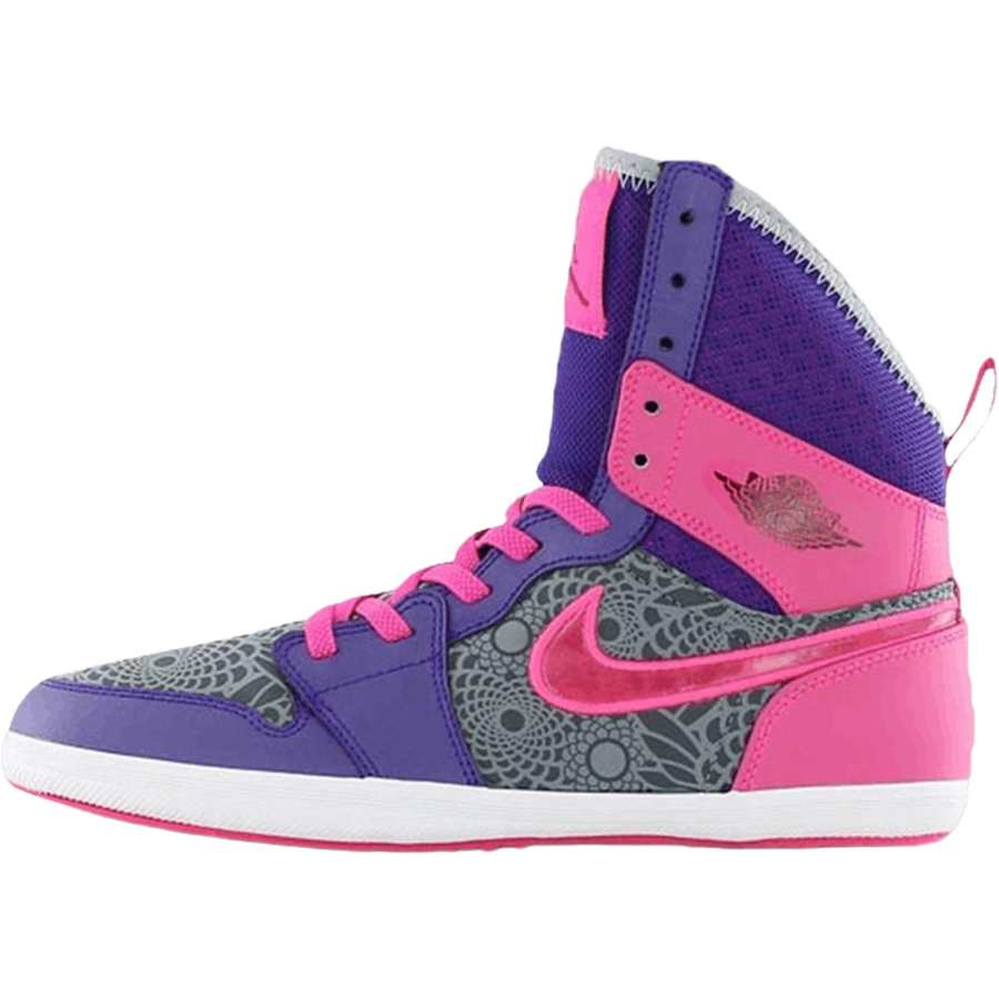 Jordan Jordan Air Jordan 1 High top Basketball Shoes Purple Unisex