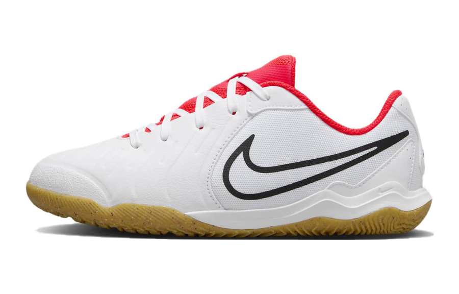 Nike Nike Tiempo Legend 10 Academy Slip Resistant Slip Resistant Low top Kids' Soccer Shoes White Black Red Kids'