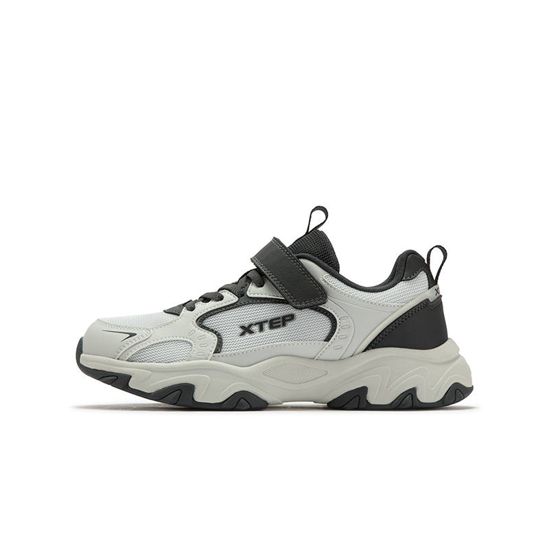 XTEP Low top Casual Shoes Gray Teenagers