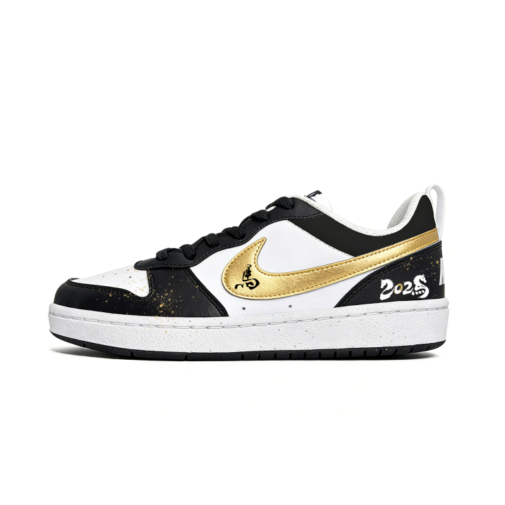 Nike Nike Court Borough Instant Wealth Synthetic Leather Slip Resistant Abrasion Resistant Slip Resistant Abrasion Resistant