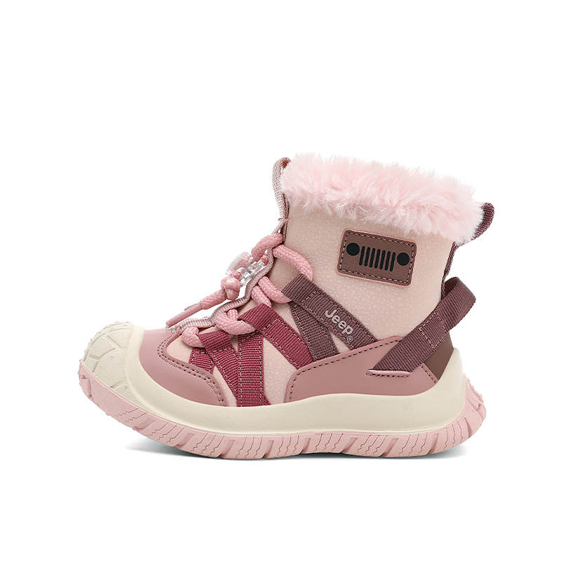 Jeep Children's Cotton Shoes Light Pink Kids'