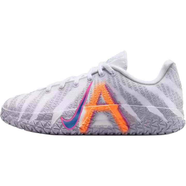 Nike Nike Ja Morant 3 Low top Basketball Shoes Gray Orange Unisex