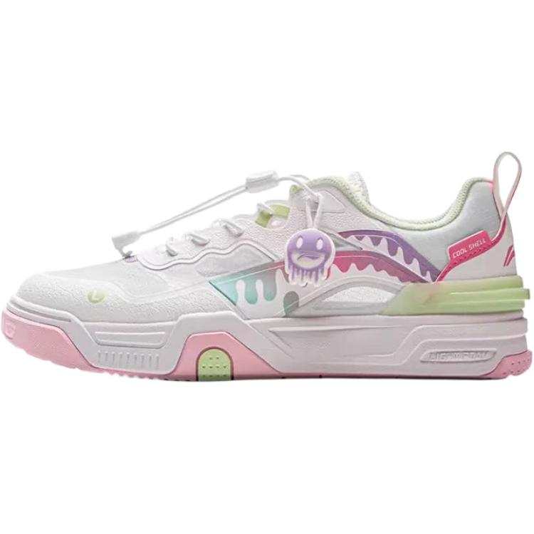 Li-Ning YOUNG Li Ning YOUNG Low top Skateboard Shoes White Unisex