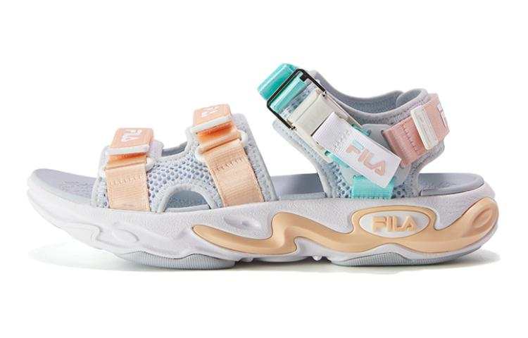 FILA KIDS Cushioning Children's Sandals Blue Apricot Teenagers