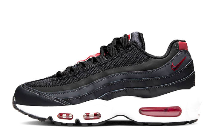 Nike Nike Air Max 95 Recraft Anthracite Team Red GS