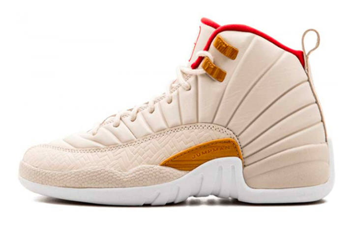 Jordan Jordan 12 Retro Chinese New Year Light Orewood Brown GS