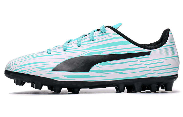 PUMA Rapido III MG Jr Low top Kids' Soccer Shoes Aqua Green Kids'