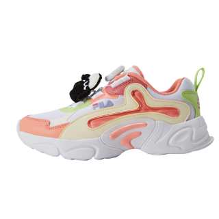 FILA KIDS SHAUN THE SHEEP x FILA KIDS BOA Cushioning Slip Resistant Low top Kids' Running Shoes FILA White/Desert Pink Kids'