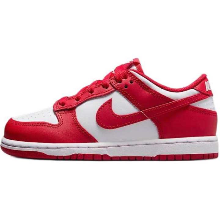 Nike Nike Dunk Low Kids' Skateboarding Shoes Red/White Kids'
