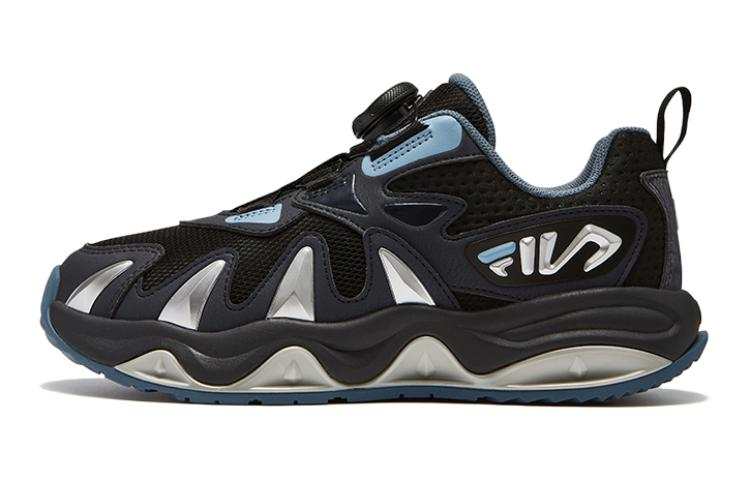 FILA KIDS Abrasion Resistant Low top Kids' Training Shoes Blue Black
